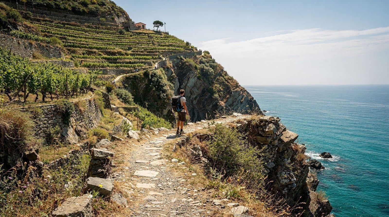 Wie ein Cinque-Terre-Tagesausflug von Florenz wirklich ist — 2,5 Stunden Fahrt pro Strecke, überfüllte Dörfer, ein Tag reicht nie. Die ehrlic