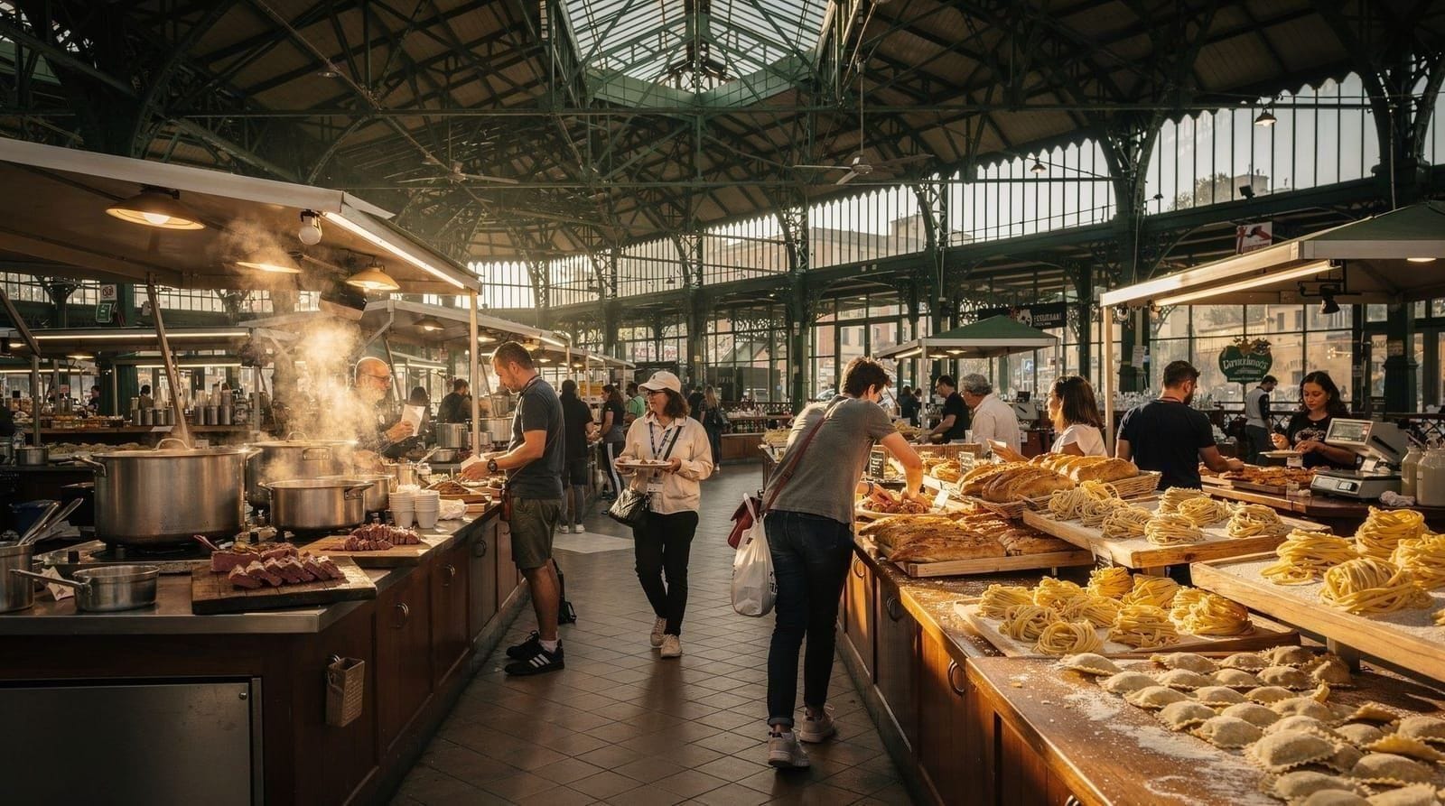Durch den Mercato Centrale schlemmen: Florenz' bester Foodie-Morgen — Guide zum Mercato Centrale – was essen, welche Händler besuchen, Erd- vs. Oberge