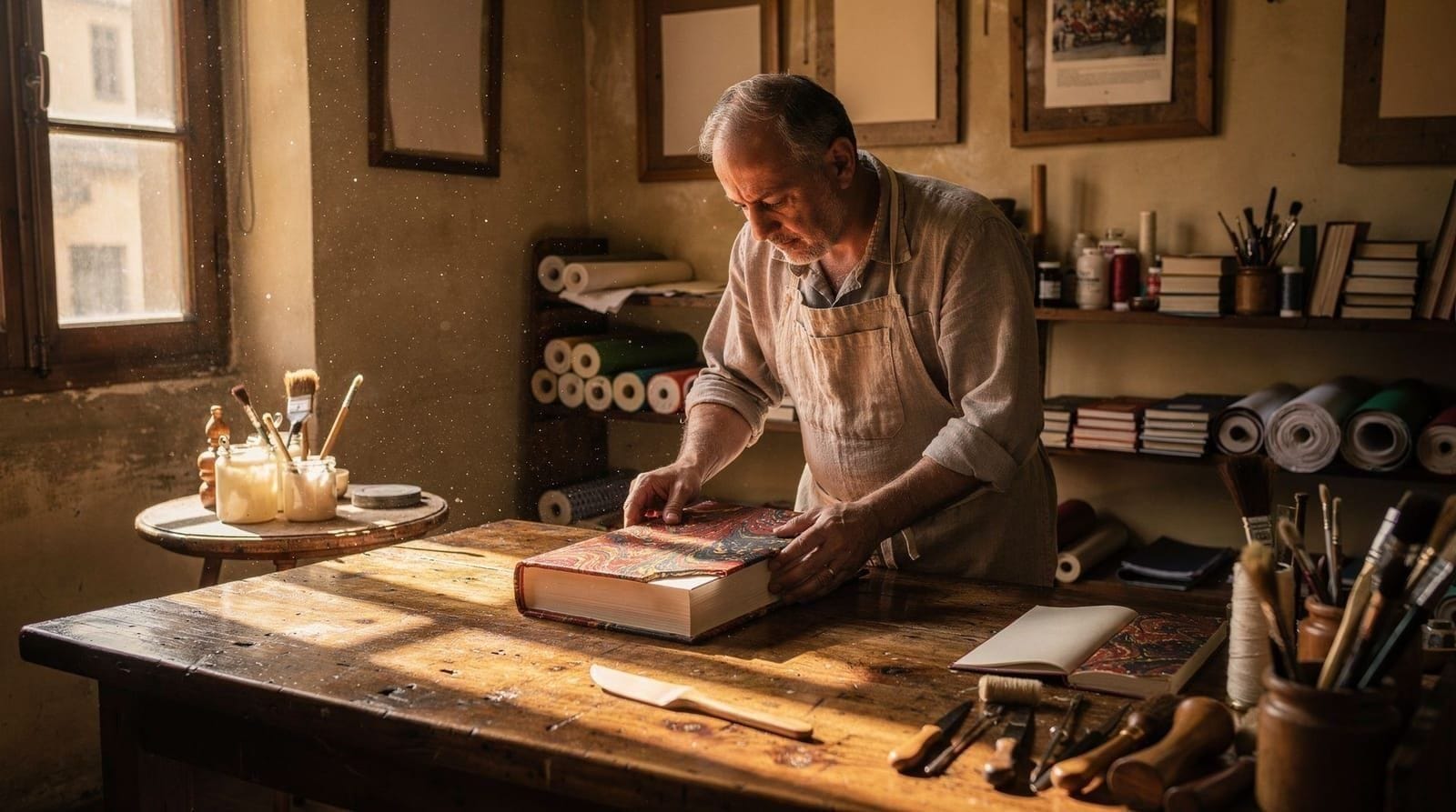 Ein Nachmittag im Oltrarno: wie Florenz' Handwerkswerkstätten wirklich sind — Ein Nachmittag in Leder-, Vergolder- und Buntpapierwerkstätten im Oltrarno – wo 