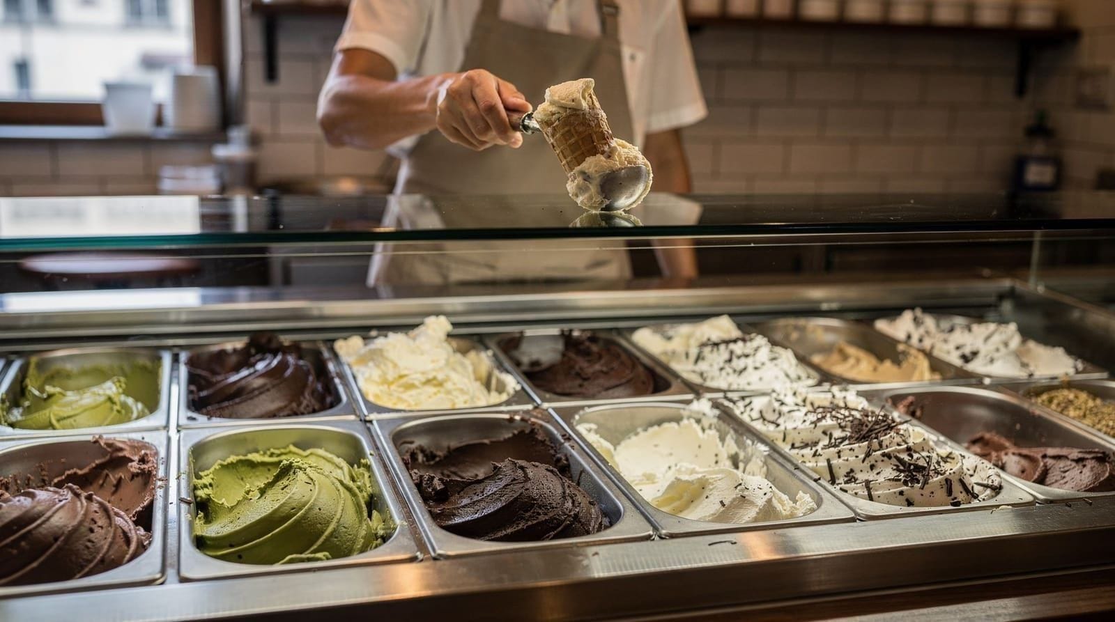 Bestes Gelato in Florenz: wo man das Echte findet — Bestes Gelato Florenz: Gelateria dei Neri, Vivoli, Gelateria dei Medici. Falsche