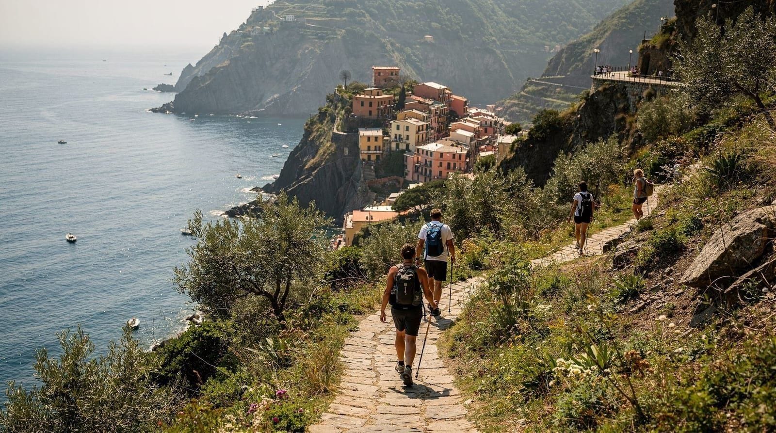 Tagesausflug zu den Cinque Terre von Florenz — Cinque Terre von Florenz: 2h30 pro Strecke, lang aber machbar. Zugoptionen, welc