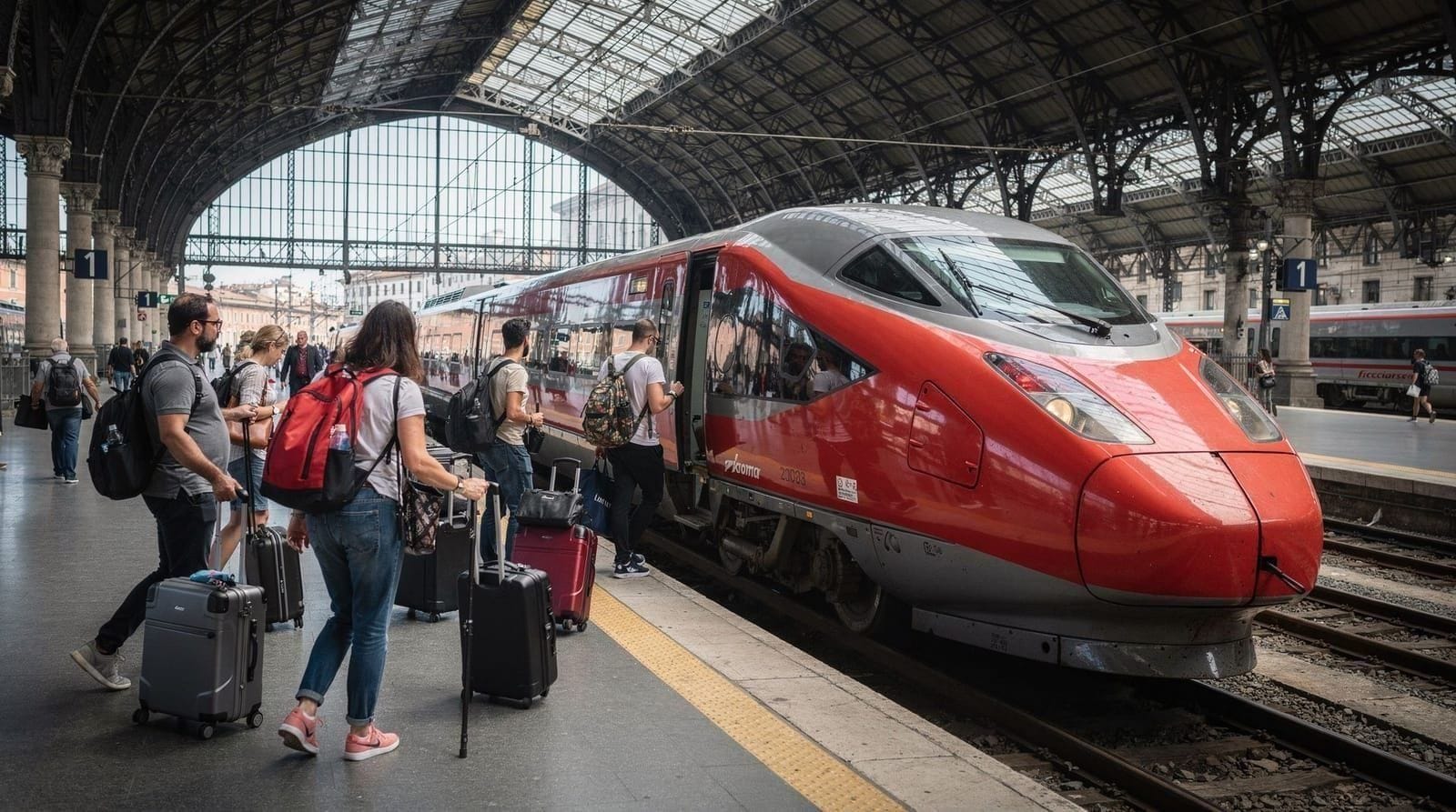 Florenz–Rom mit dem Zug: Tickets, Fahrzeiten und Tipps — Florenz–Rom mit dem Hochgeschwindigkeitszug in 1 Std. 30 Min. Frecciarossa vs. I