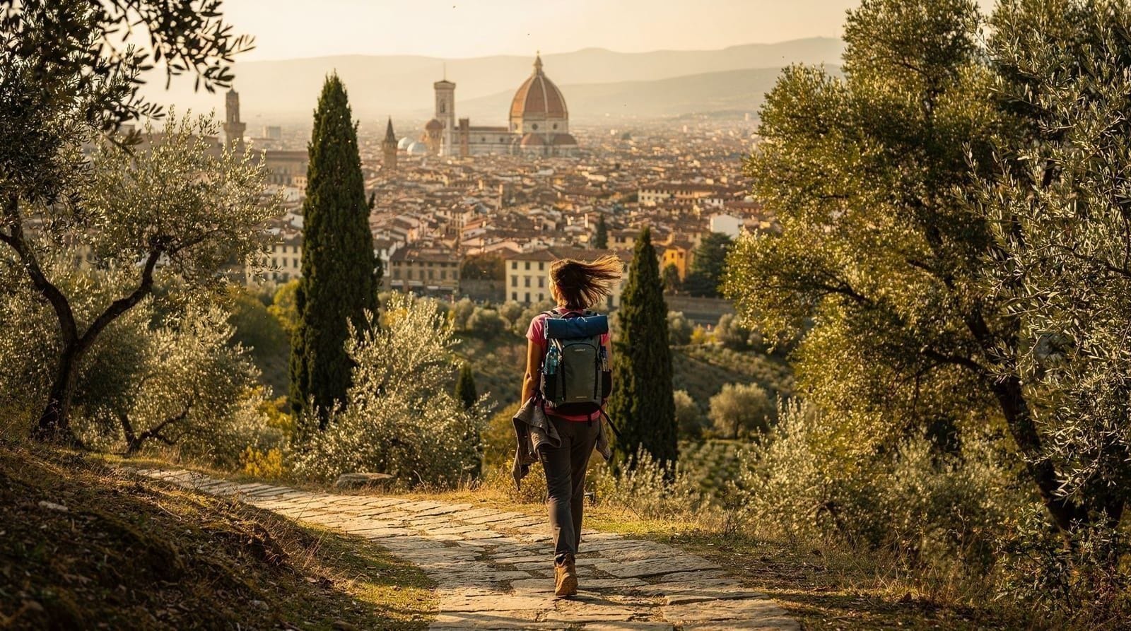 Wandern rund um Florenz — Beste Wanderungen rund um Florenz: Fiesole-Rundweg, Chianti-Wege und die Via deg