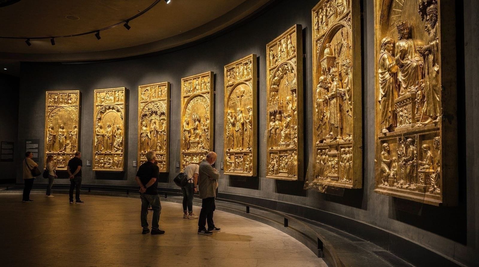 Opera del Duomo Museum: Ghiberti, Donatello und Michelangelos Pietà — Opera del Duomo Museum: Ghibertis Paradiespforten-Originale, Michelangelos Bandi
