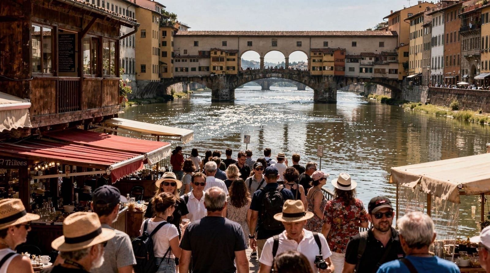 Ponte-Vecchio-Realitätscheck: wie er wirklich ist und was Sie erwartet — Ponte Vecchio: schön, aber Shopping überteuert, Menschenmassen brutal. Besser vo