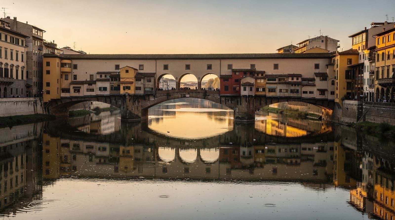Ponte Vecchio Florenz: vollständiger Besucherführer — Ponte-Vecchio-Führer: Geschichte der mittelalterlichen Juwelierbrücke, Vasari-Ko