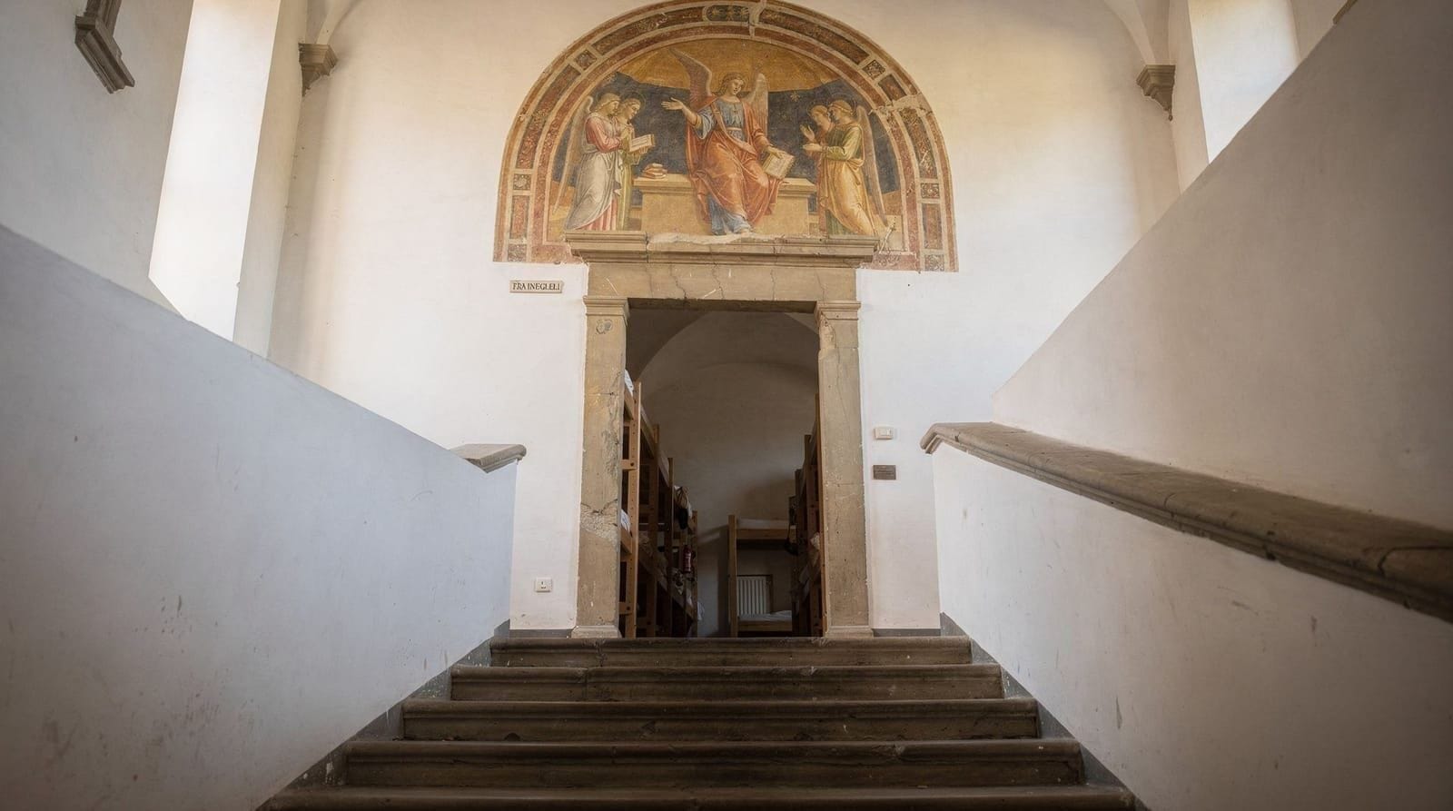 Das San-Marco-Museum: Fra Angelicos freskiertes Kloster — Museo di San Marco: Fra Angelico malte Fresken in jede Mönchszelle dieses Kloste
