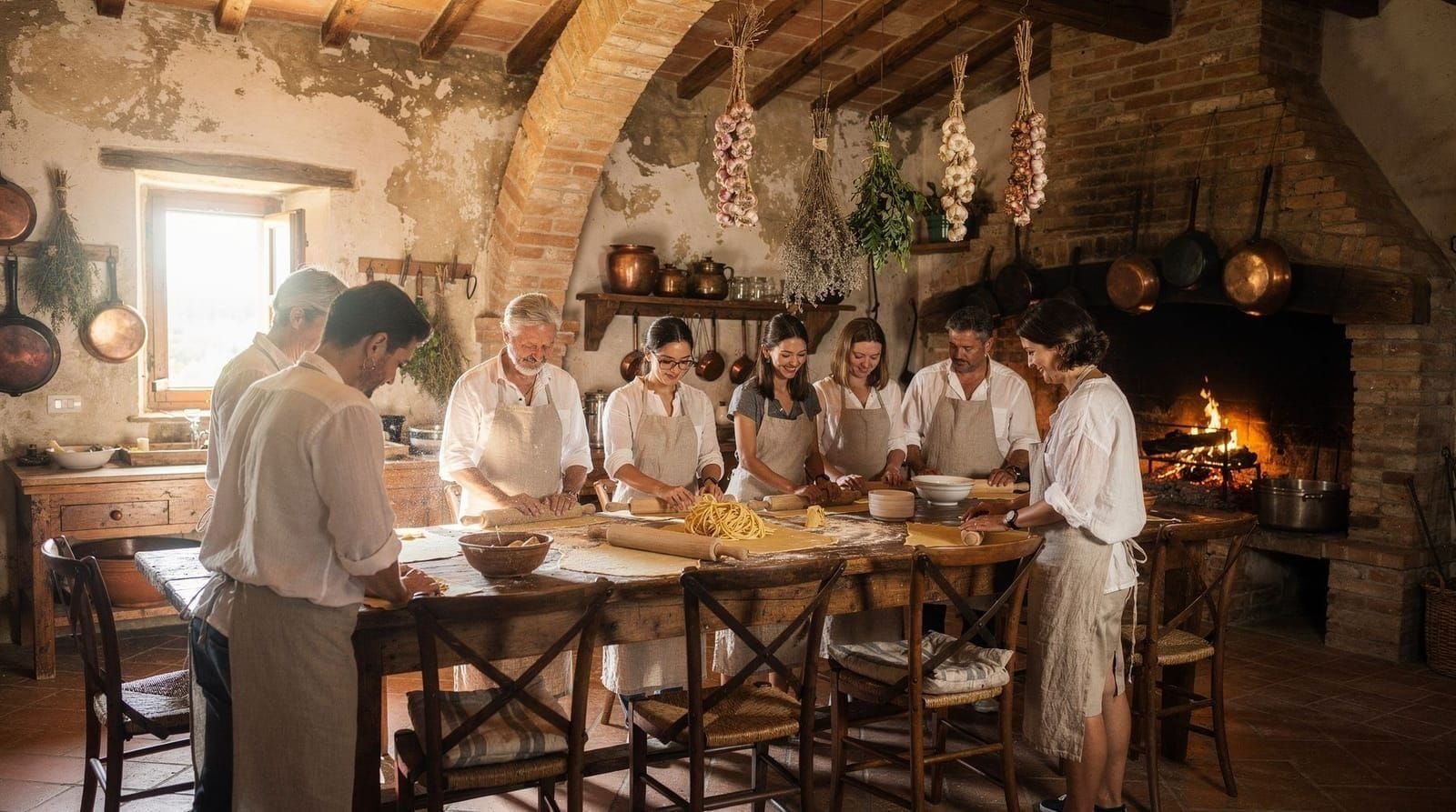 Toskanische Kocherlebnisse: Farmkurse und Landworkshops — Die besten toskanischen Kocherlebnisse bei Florenz – Farmhausküchen, Chianti-Wei