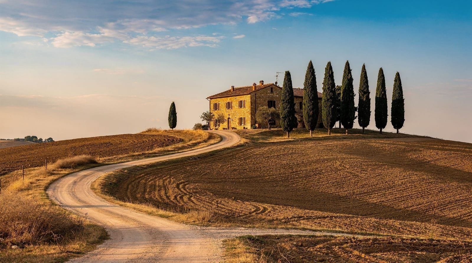 Val d'Orcia Tagesausflug von Florenz — Val d'Orcia von Florenz: Fahrrouten nach Pienza, Montalcino und Montepulciano, B